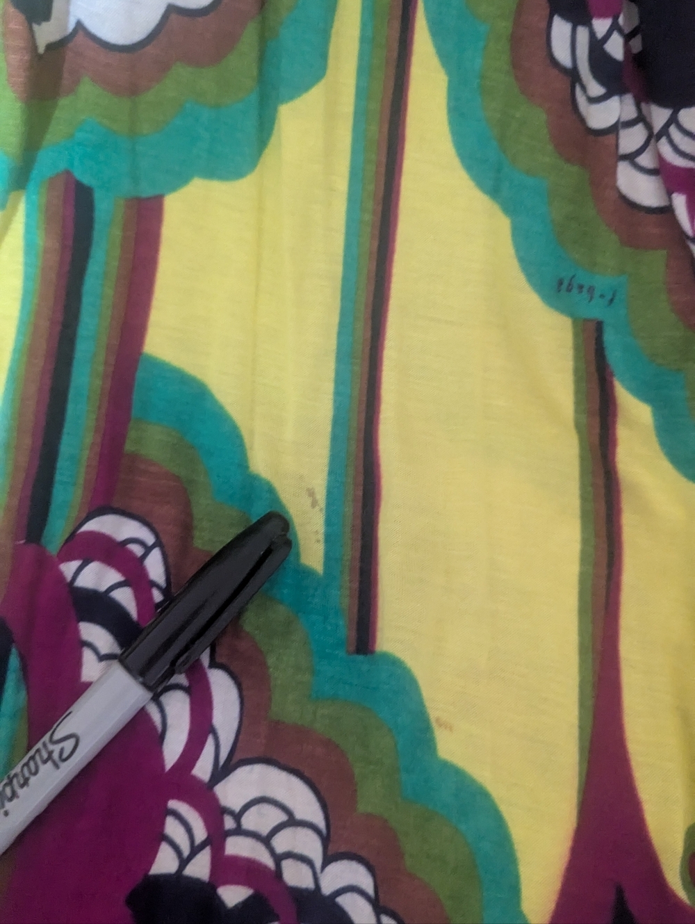 T BAGS Rare Maxi Dress-Small - Picture 5 of 6